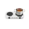 Tristar Divu Plītu Elektriskā Plīts KP-6245, 2500W, 15,5/18,5 cm