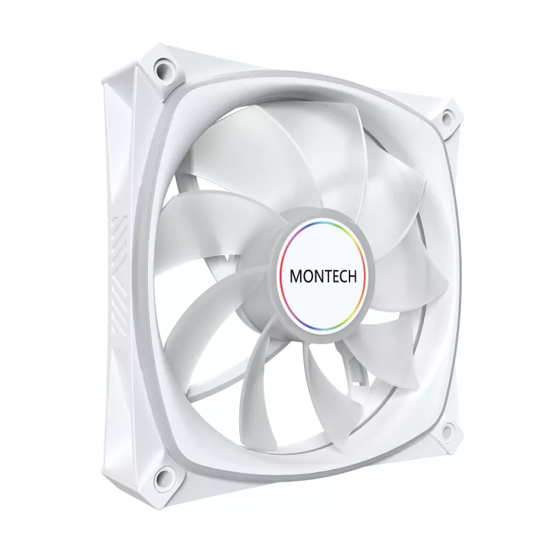 MONTECH RX120 PRO White 120mm ARGB korpusa ventilators