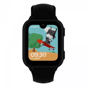 Viedpulkstenis bērniem Garett Kids Vibe Ai 4G melns