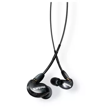 Shure SE215 austiņas, melnas