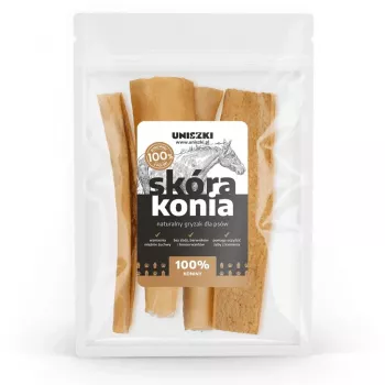 UNISZKI Zirga Āda - Suņu Kārums - 100g