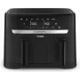 Tefal Easy Fry EY901N Dubultā 8.3 L Brīvstāvošs 2700 W Karstā gaisa fritieris Melns