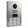 Video durvju zvans DoorBird D2103V, 720p, 140°x100° skata leņķis, IR LED, nerūsējošais tērauds, IP65, 10/100 Mbit/s