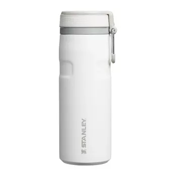 Termopudele STANLEY Iceflow Daily Usage 470 ml, nerūsējošais tērauds, atlokāms vāciņš, balta