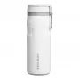 Termopudele STANLEY Iceflow Daily Usage 470 ml, nerūsējošais tērauds, atlokāms vāciņš, balta
