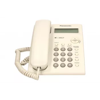 Panasonic KX-TSC 11 vadu telefons ar 2 rindu LCD displeju
