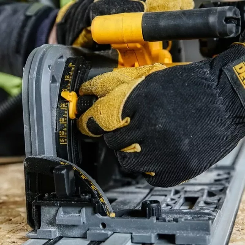 DEWALT DCS520T2 pārnēsājams ripzāģis 54V 2x XR FLEXVOLT 6Ah TSTAK Melns, Dzeltens