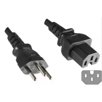 Microconnect PE160518 strāvas kabelis 1.8 m C15 savienotāji