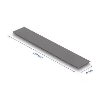 Termopaliktne DeLOCK 18468 3.2 W/m·K Pelēka 20x120x0.5 mm