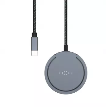 Bezvadu lādētājs FIXED MagPad Pro 15W — magnētiskais Qi spilventiņš ātrai uzlādei