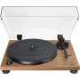 Audio-Technica AT-LPW40WN atskaņotājs melns/koks, iebūvēts fono priekšpastiprinātājs, manuāla darbība