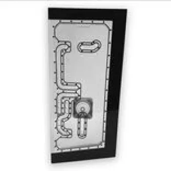 Stealkey Customs Distroplate NV7 D-RGB white – sadales plate ūdens dzesēšanai