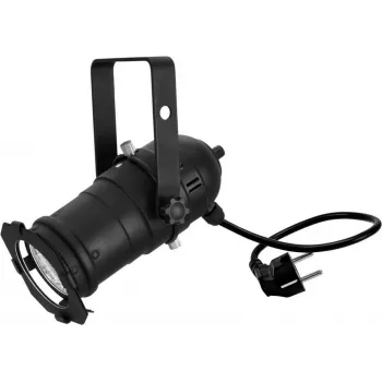 LED PAR gaisma EUROLITE PAR-20 3CT 16W RGB, kompakta skatuves/ballīšu mazgāšanas gaisma ar 3 krāsu LED
