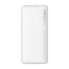 Baseus Airpow Litija polimēra power bank 10000 mAh 20 W Balts