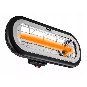 NEO TOOLS 90-032 infrasarkanais sildītājs 2000 W melns