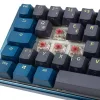 Ducky One 3 SF DayBreak tastatūra Gaming USB German Black Blue 65% Mehāniska RGB