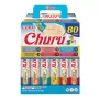 Slapjā kaķu barība INABA Churu 80P Tunas recepte — 80 tūbiņas x 14 g