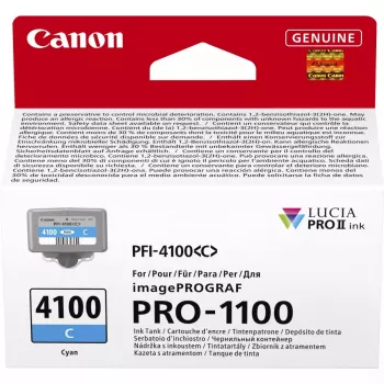 Canon LUCIA PRO II oriģinālā tintes kasetne, 1 gab., standarta ietilpība, ciāna