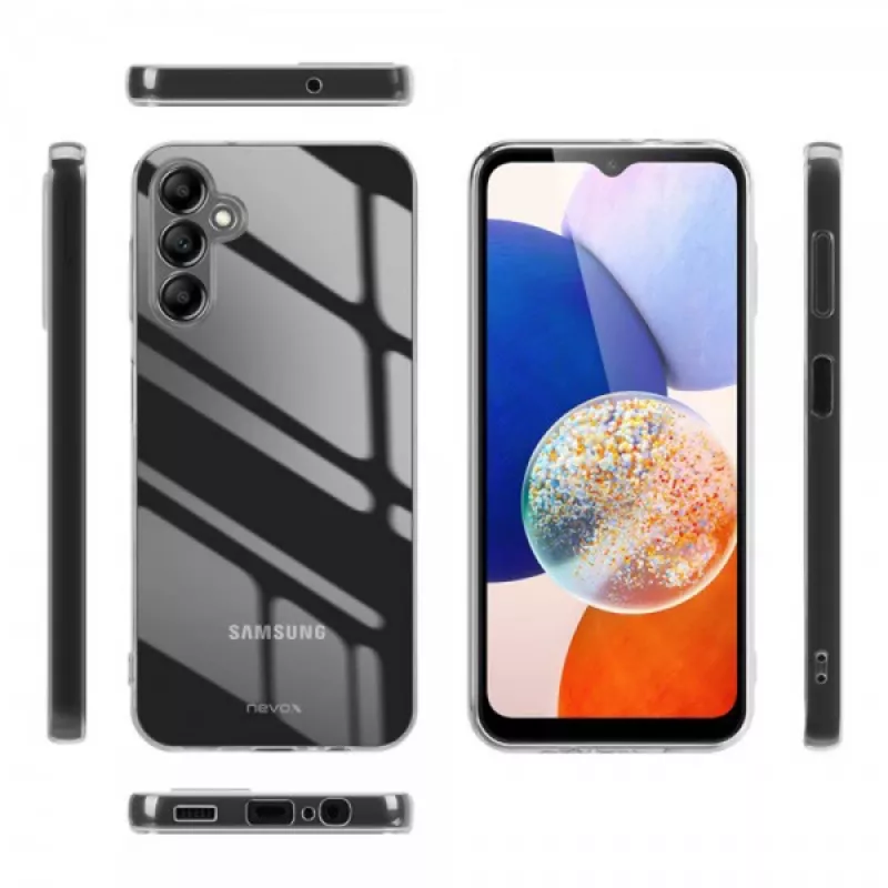 Nevox aizsargmaciņa Samsung Galaxy A17 5G — caurspīdīga, modelis 2573