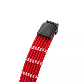 CableMod RT-Series PRO ModMesh 12VHPWR uz 3x PCI-e kabelis ASUS/Seasonic - 60cm, sarkans