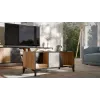 Cama Kafijas galdiņš OVO 90x50xH39 ozols/betons