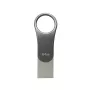 Silicon Power Mobile C80 USB zibatmiņa 64 GB USB Type-A / USB Type-C 3.0 (3.1 Gen 1) Titanium