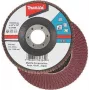 Makita slīpēšanas disks - kokam, metālam, plastmasai, krāsainajiem metāliem - 125 mm - Grauds: A40 - saderīgs ar Makita GA005GZ, GA008GM201, GA008GZ, XGT GA005GZ (D-27084)