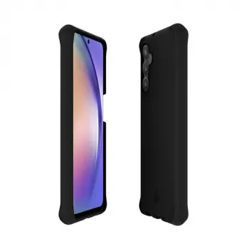 Mobilis SPECTRUM_R - Aizmugurējais vāciņš mobilajam telefonam - Izturīgs - pretmikrobu, 100% pārstrādāts - Impacthane - Melns (066041)