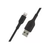Belkin CAA002BT2MBK Lightning kabelis 2 m Melns