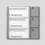 Siedle 200035739-00 Sudraba