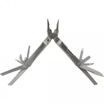 Leatherman Super Tool 300 daudzrīku komplekts (19 funkcijas) nerūsējošais tērauds