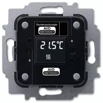 Sildīšanas izpildmehānisms Busch-Jaeger 6224/2.0, iemontējams, 24 V, LCD, 71×71×30 mm