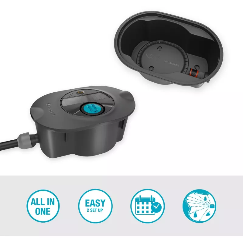 Gardena AquaPrecise Apļveida ūdens smidzinātājs Melns Zaļš 1 gab