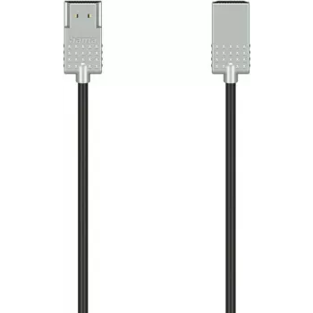 Hama Ultra-Slim HDMI kabelis 1 m HDMI Type A (Standard) Melns, Sudrabs