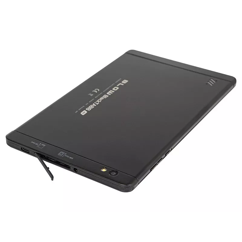 BLOW BlackTAB8 79-071 planšetdators, 8 collu IPS 1280×800, 3 GB RAM, 32 GB, 4G LTE, Android 14, microSD, melnā krāsā