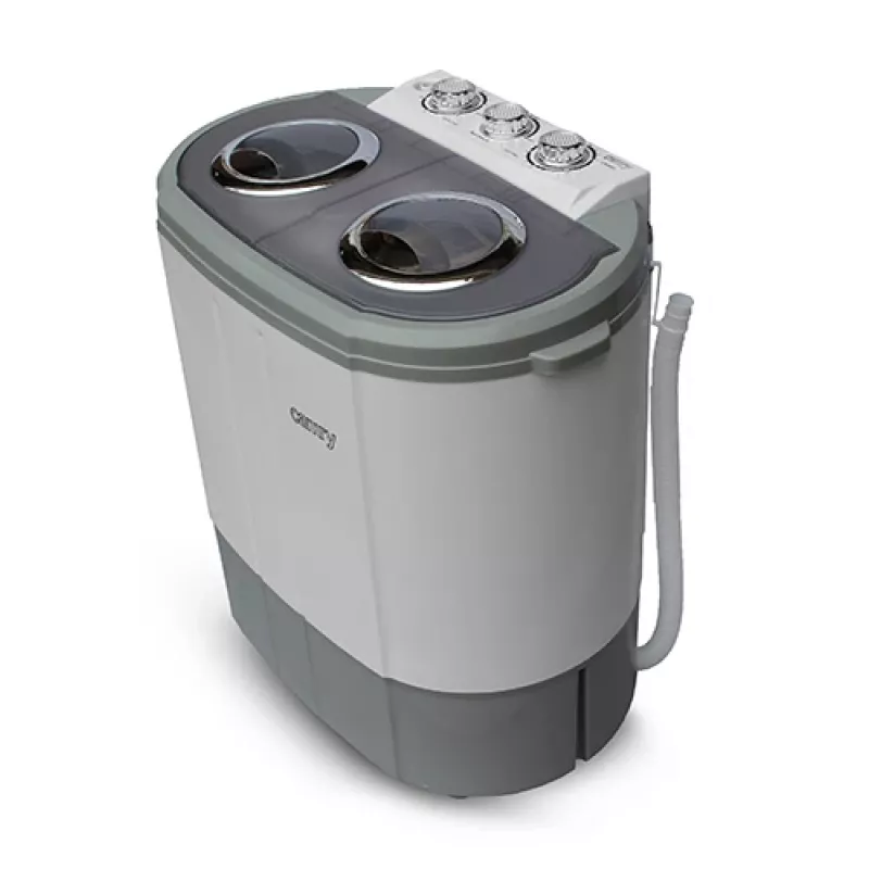 Camry Premium CR 8052 veļas mašīna ar augšējo ielādi 3 kg Pelēka, Balta