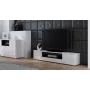 Cama TV statīvs VIVA 180 balts/balts glancēts + melns