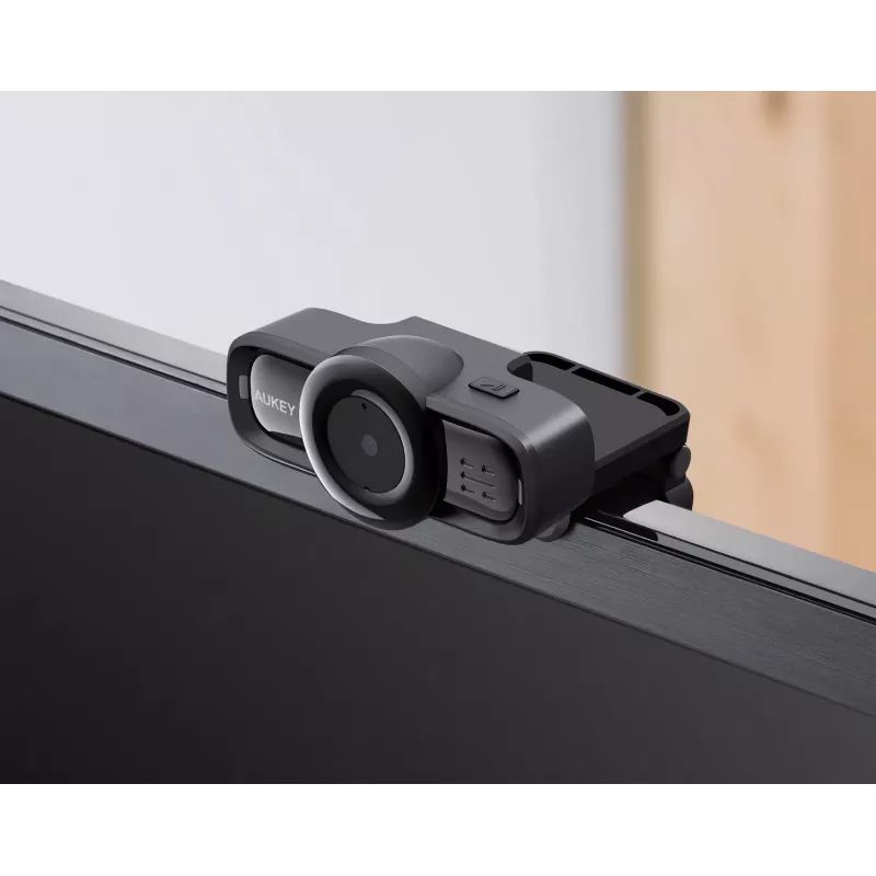 Tīmekļkamera AUKEY PC-LM3 2 MP 1920 x 1080 pikseļi USB 2.0 Melna
