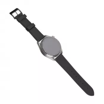 Ādas pulksteņa siksniņa FIXED FIXLST-22MM-BK — 22 mm ātrās atbrīvošanas, melna