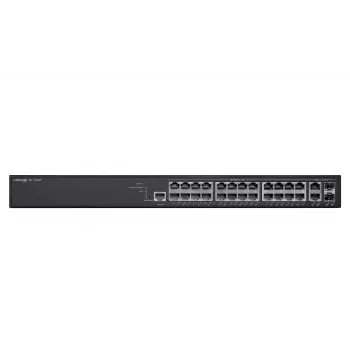 LANCOM GS-2426P Pārvaldāms L2 Gigabit Ethernet PoE slēdzis, 24 porti, 185 W, 1U, Melns