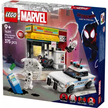 LEGO MARVEL 76311 Mailess Morales pret The Spot
