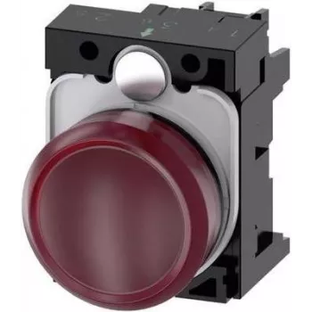 Siemens signāllampa plakana sarkana 230 V/AC SIRIUS ACT 3SU1106-6AA20-1AA0 1 gab.