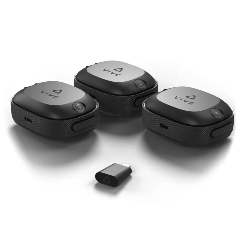 HTC VIVE Ultimate Tracker 3+1 komplekts Melns 4 gab. USB Type-C