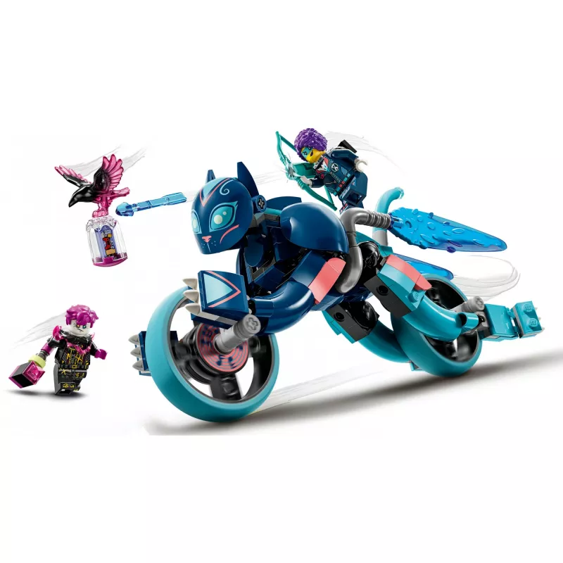 LEGO DREAMZzz Zoey’s Cat Motorcycle Bike Būvēšanas Rotaļlieta 71479