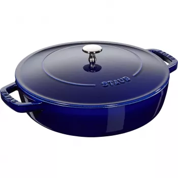 Staub Chistera čuguna katls 28 cm tumši zils