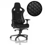 noblechairs EPIC īsta āda spēļu krēsls - Melns