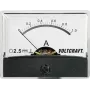 Voltcraft AM-60X46/1A/DC uzstādāmais mērinstruments, 1 A, kustīgās spoles ampērmetrs