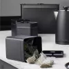 Maizes kaste Salter Kuro BW124581EU7 - nerūsējošā tērauda dizains, matēts melns