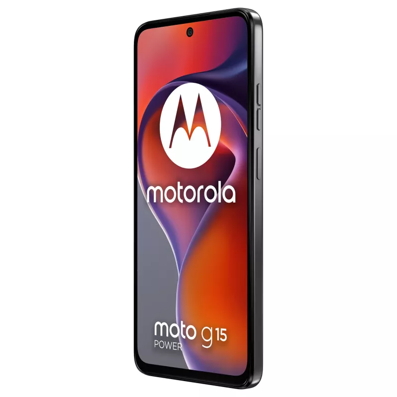 Motorola moto g15 power 17.1 cm (6.72 collu) Dual SIM Android 15 4G USB Type-C 8 GB 512 GB 6000 mAh Pelēks