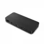 Lenovo 40B90100EU USB-C dokstacija ar divu 4K displeju atbalstu, melna